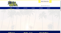Desktop Screenshot of honueahostel.com